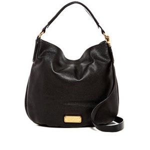 Marc by Marc Jacobs New Q Hillier Leather Hobo Bag