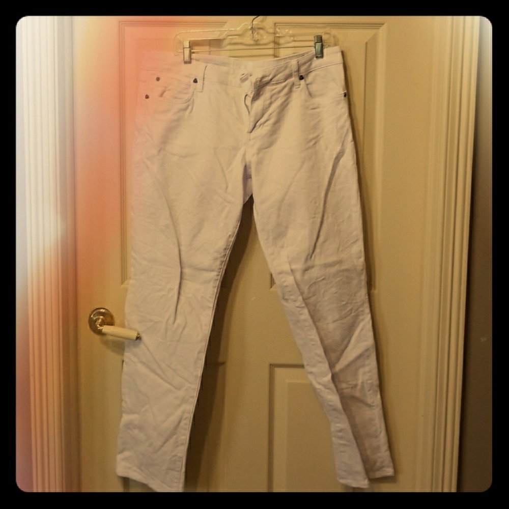 Kut White Jeans