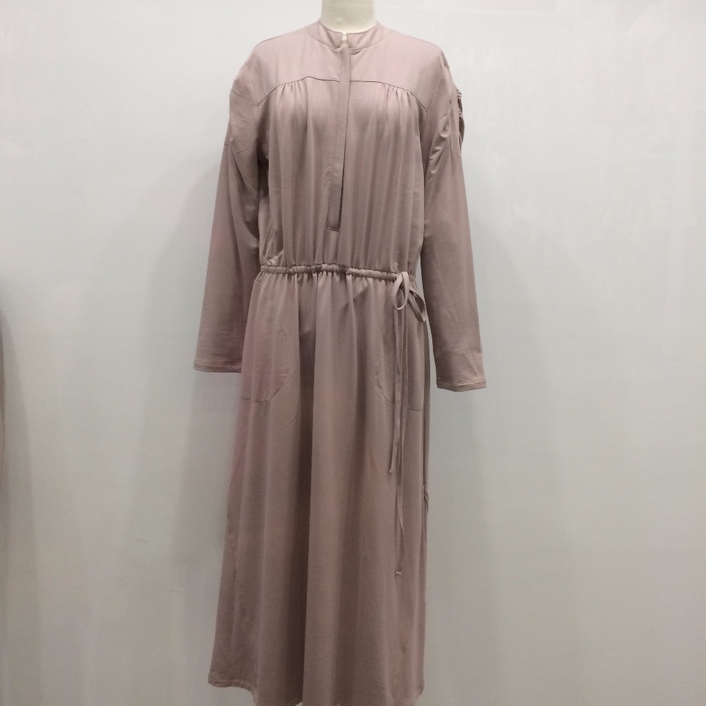Zippered Pima Cotton Robe