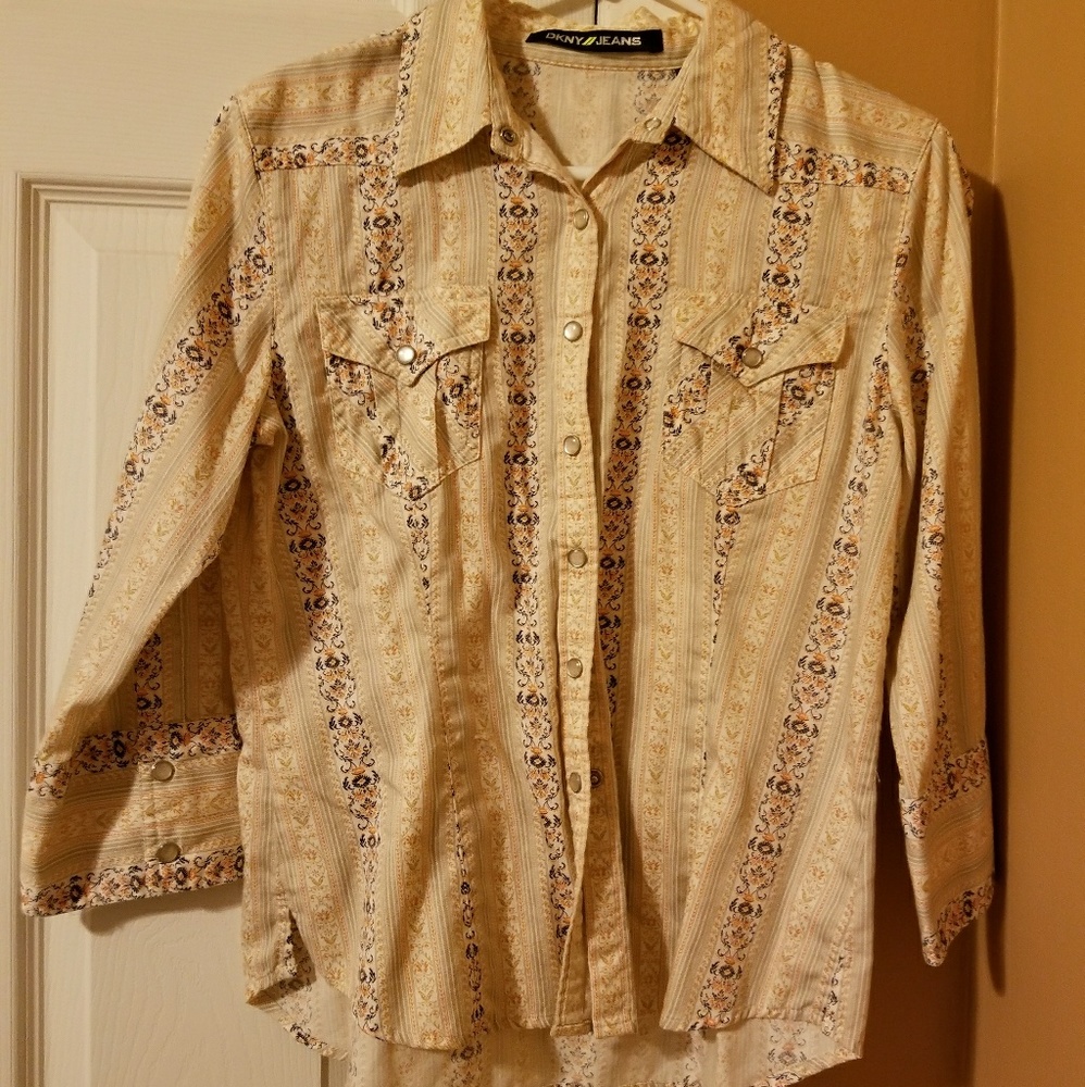 Snap dress shirt