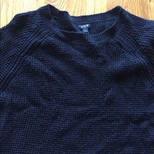 J.Crew Crew Neck Cable-Knit Sweater