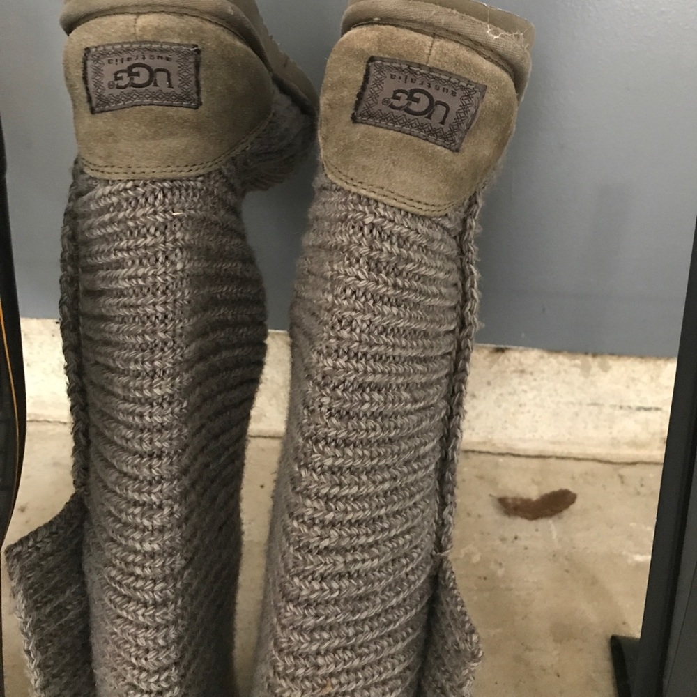 Tall Gray Button Uggs - image 2