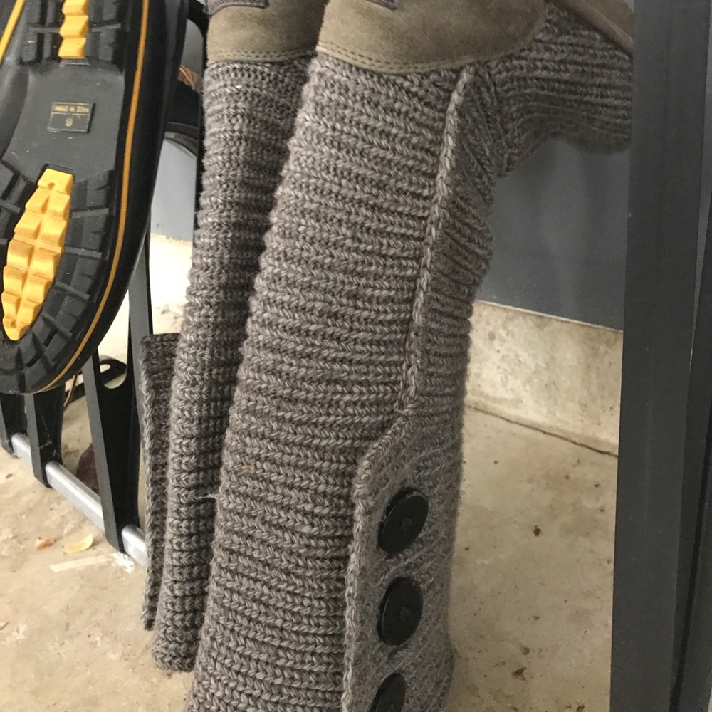 Tall Gray Button Uggs - image 3