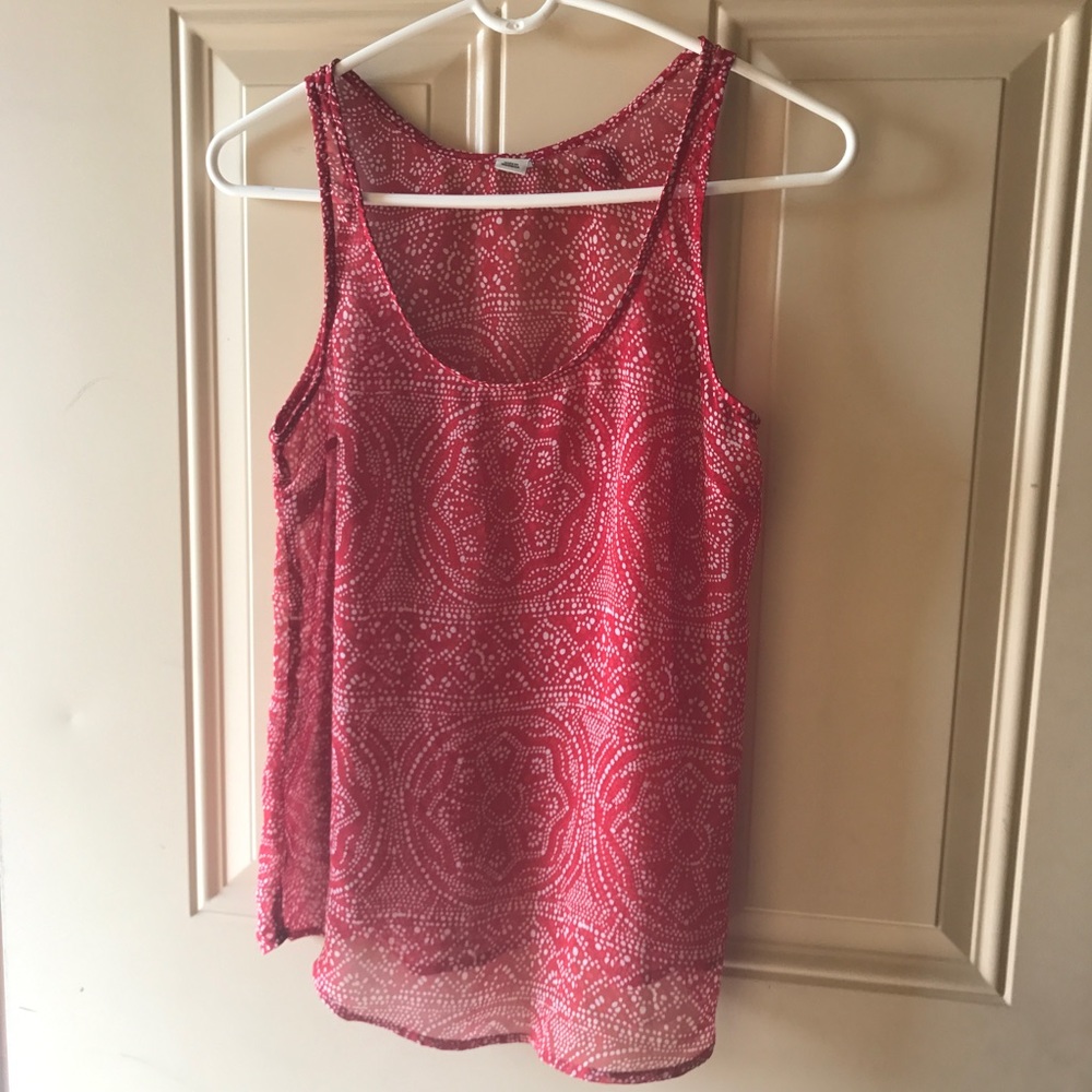Red sheet tank