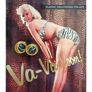 Vintage 90's clip on earrings