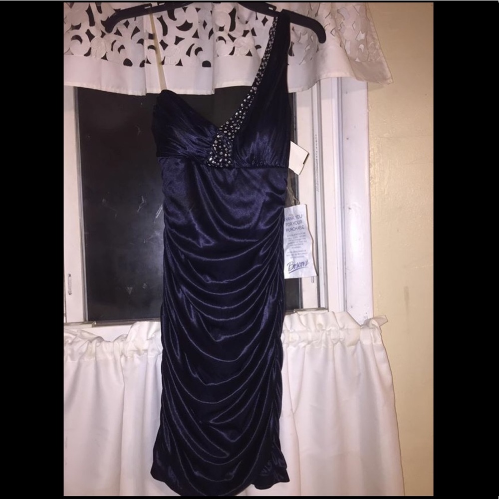 Navy Blue Fancy Dress