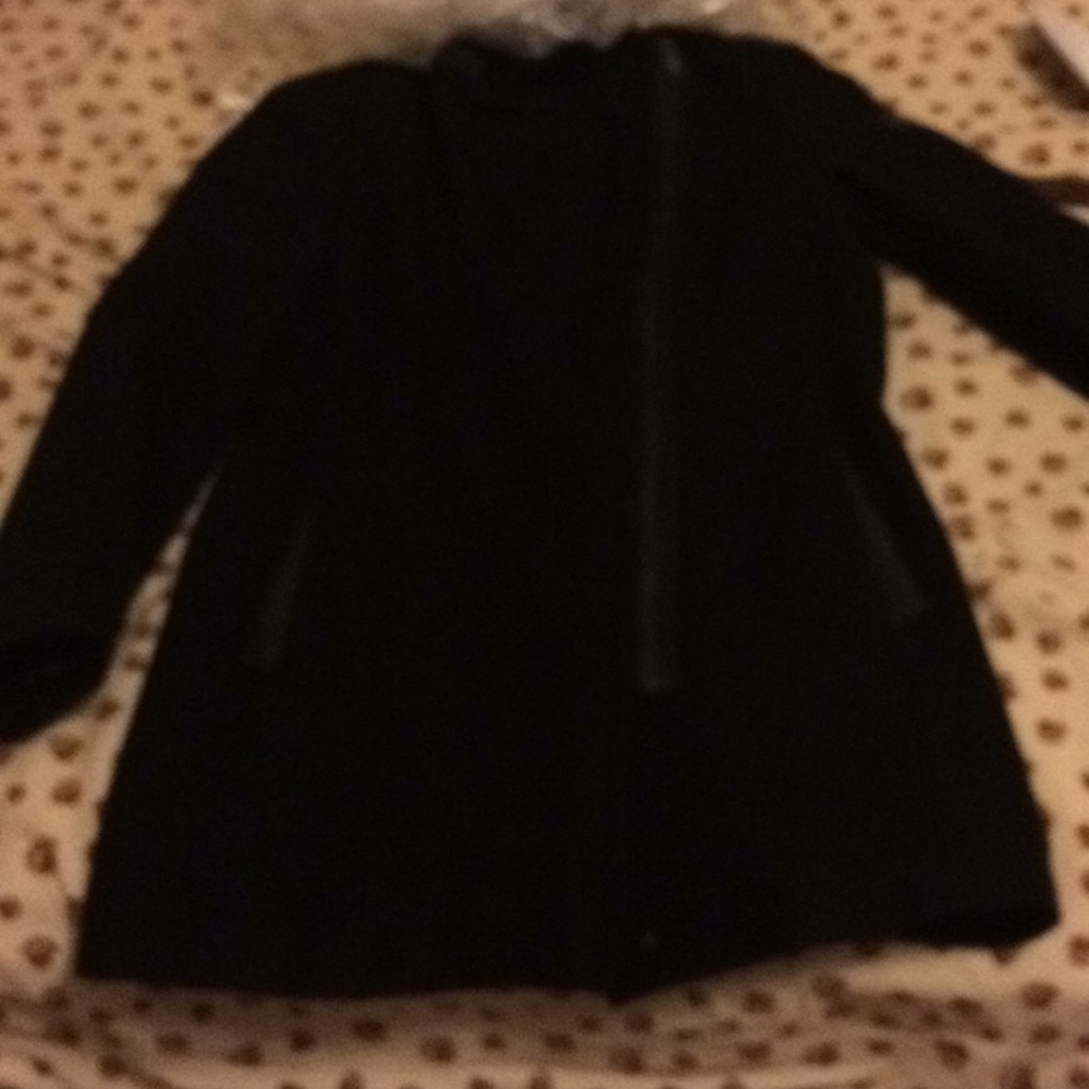 Calvin Klein Assymmetrical Walker Coat