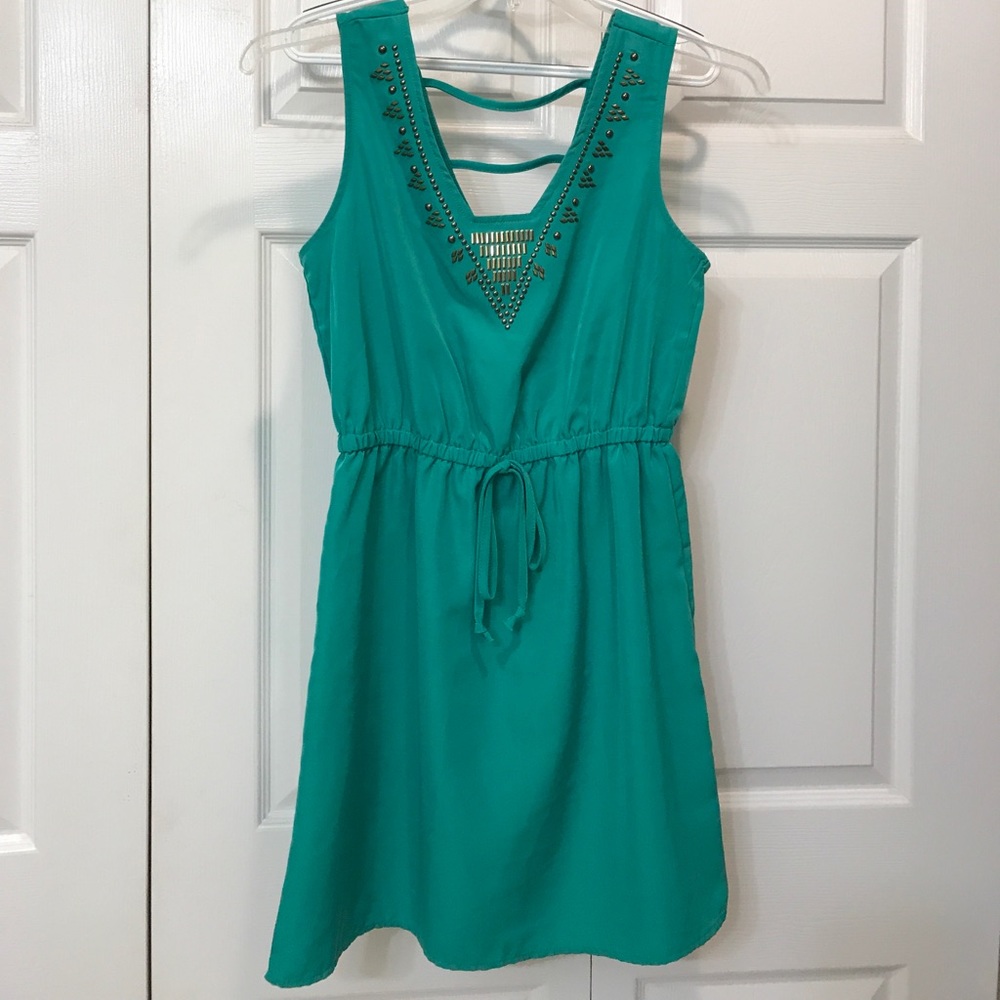 Green dress