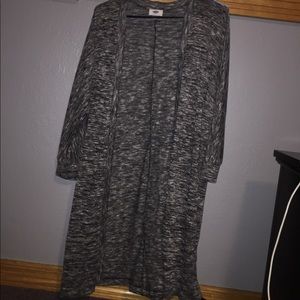 Black and white cardigan