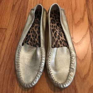 Gold Marc Fisher Flats