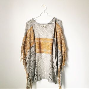 Knit Fringe Cardigan