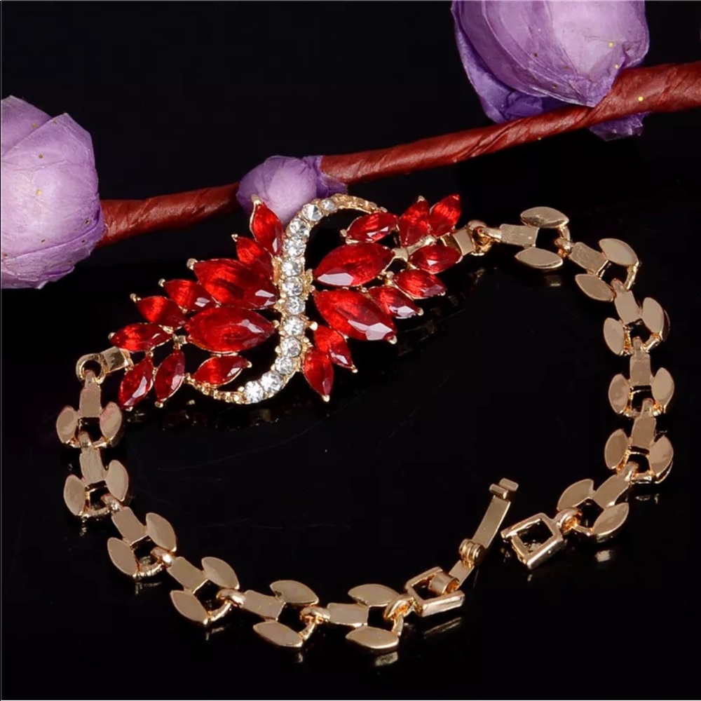 ⬇️$55 new Austrian crystal gemstone bracelet - Picture 4 of 8