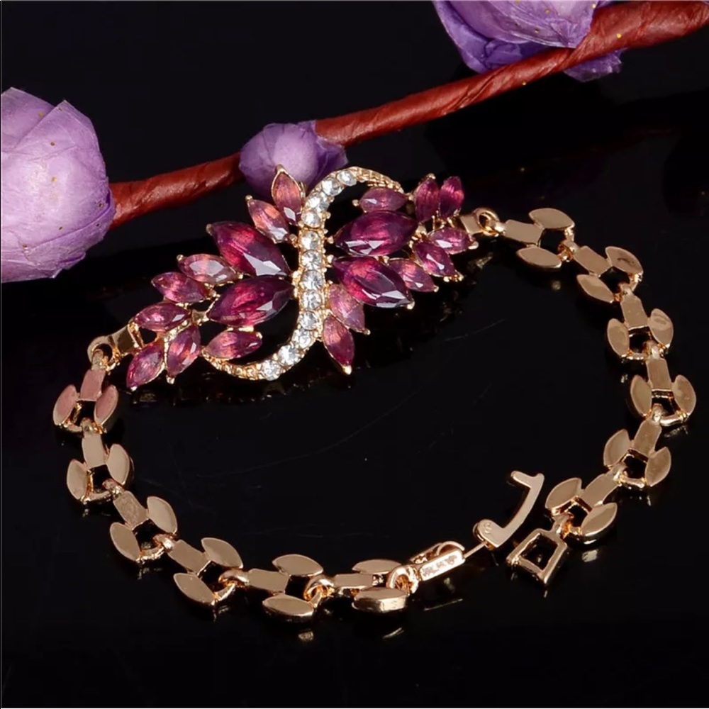 ⬇️$55 new Austrian crystal gemstone bracelet - Picture 5 of 8