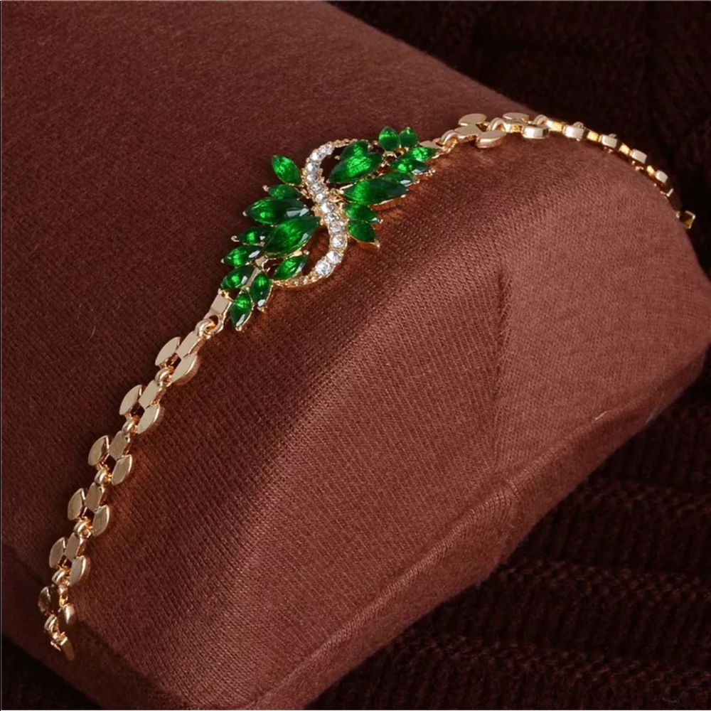 ⬇️$55 new Austrian crystal gemstone bracelet - Picture 6 of 8
