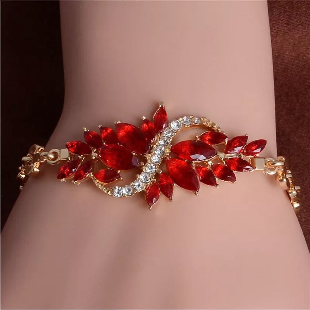 ⬇️$55 new Austrian crystal gemstone bracelet - Picture 7 of 8