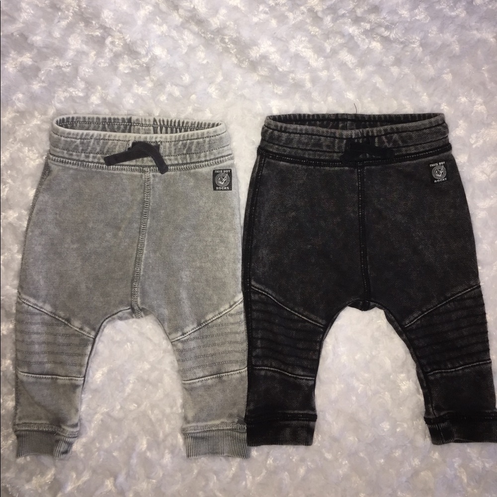 H&M baby joggers 2 pairs 4-6 months