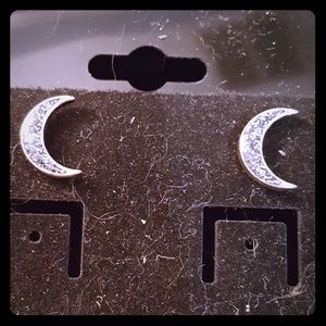 Crescent moon earrings
