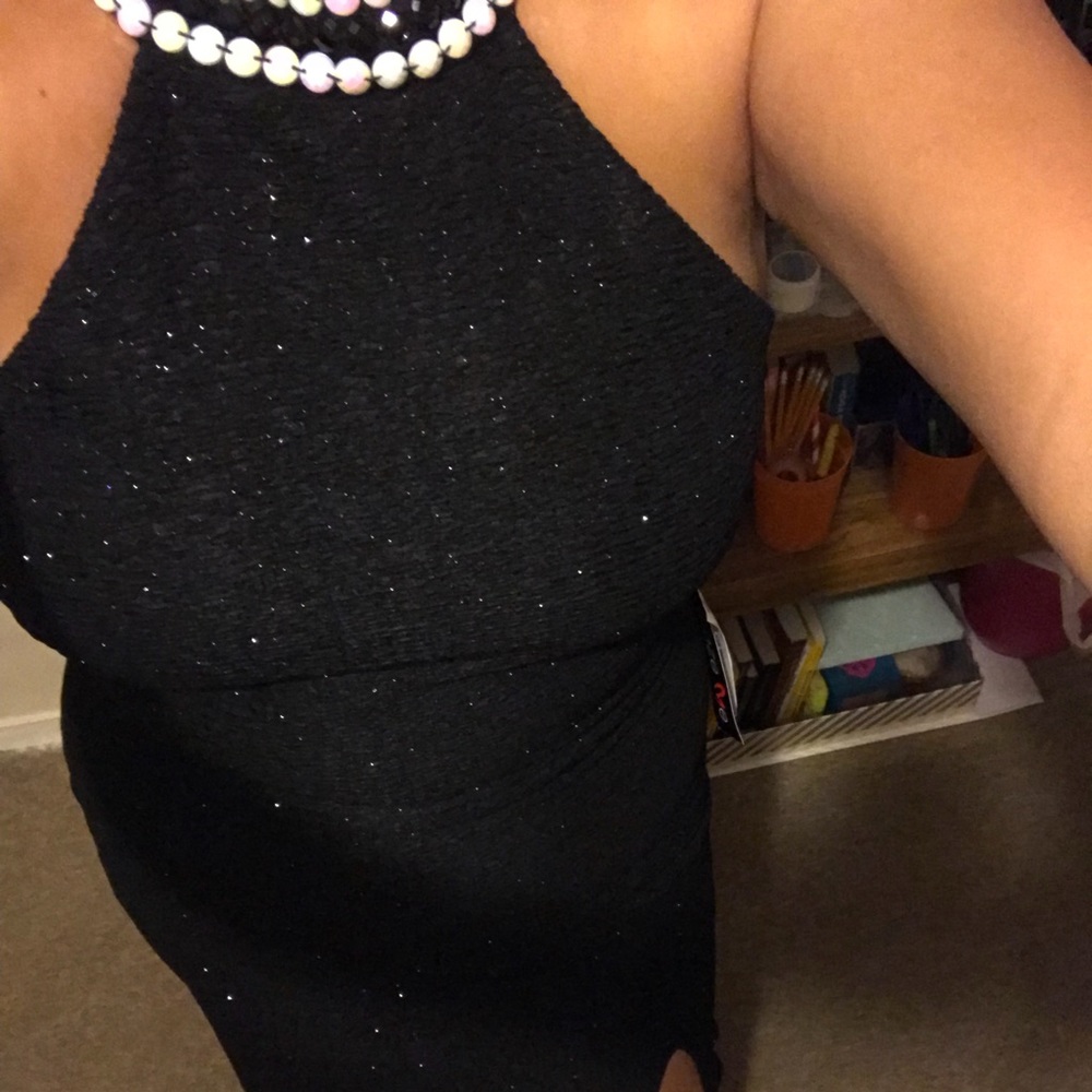 Beautiful black gown