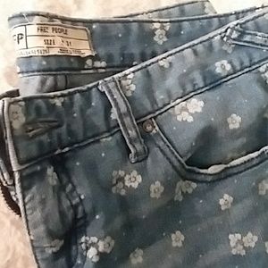 Free people floral jeans