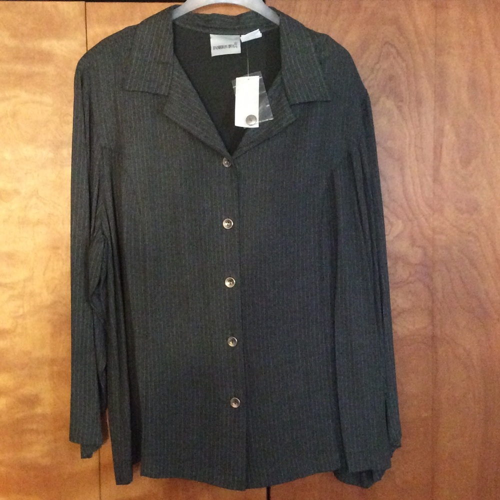 Long Sleeve Plus Size Blouse