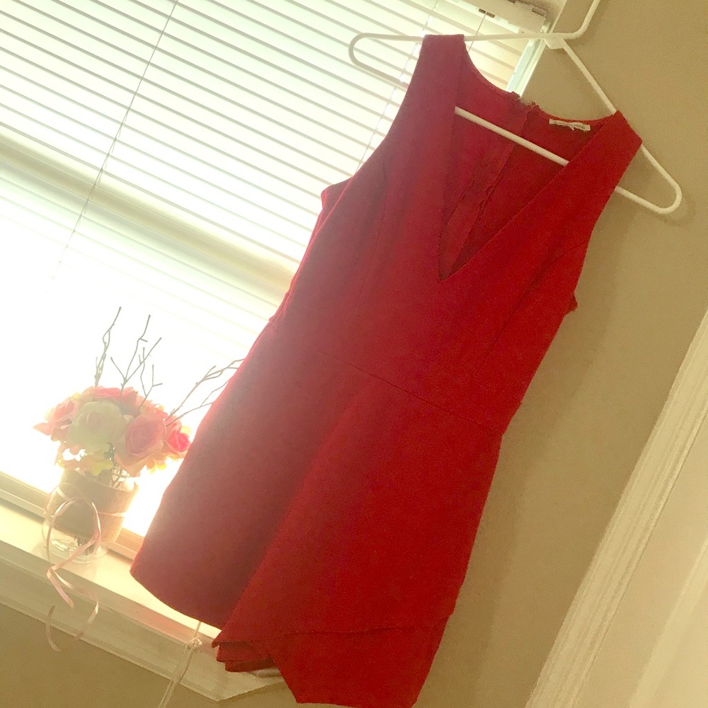 Red dress/romper