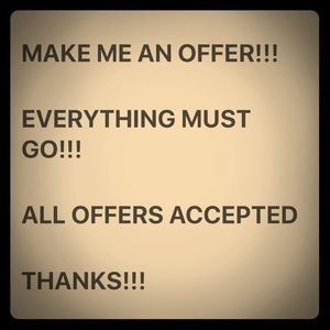 SALE SALE SALE. EVERYTHING MUST GO!!!