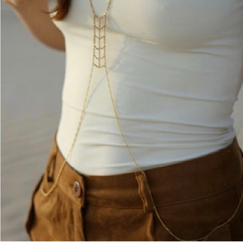 Beautiful body chain.