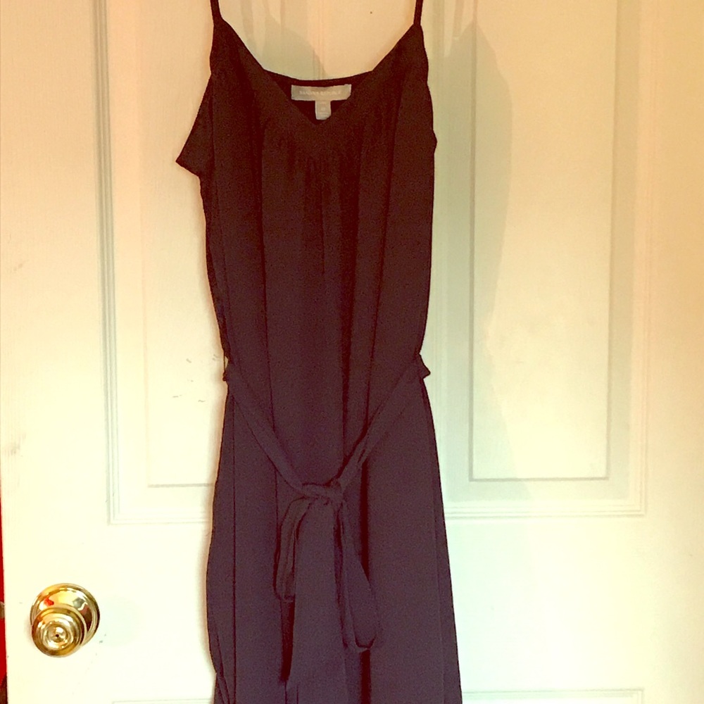 Petite Navy Banana Republic Dress