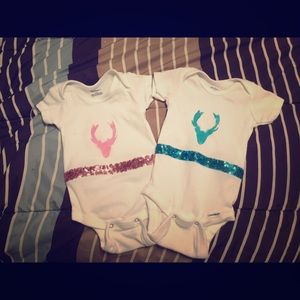 0-3 month "Mommy's little buckaneer" onesie