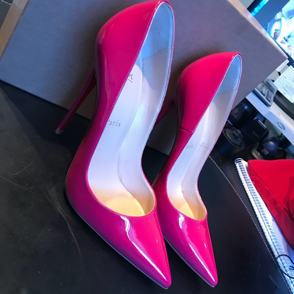 So Kate Christian Louboutin rose pink