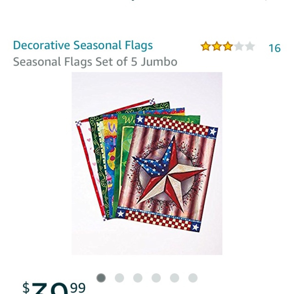 Decorative Seasonal Flags