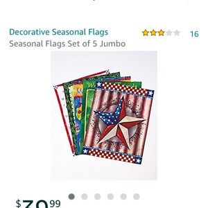 Decorative Seasonal Flags