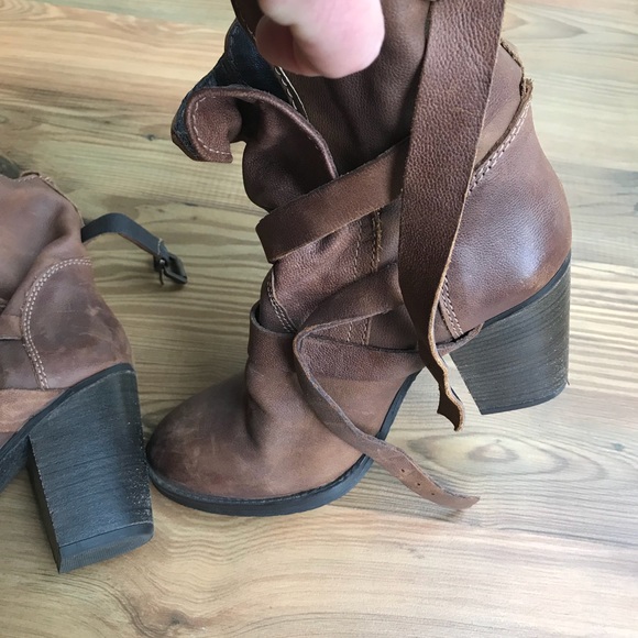 Steve Madden leather boots 7.5 - Picture 4 of 4