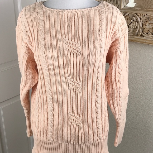 Vintage Sweaters - Vintage 80’s Liz Claiborne, Pullover Sweater Cable