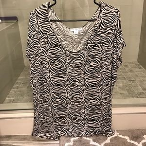 Zebra Oversized Tee
