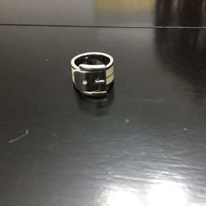 Michale Kors White and Silver Ring