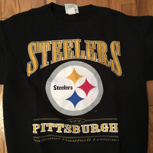 Vintage Pittsburgh Steelers Sweatshirt Adult M