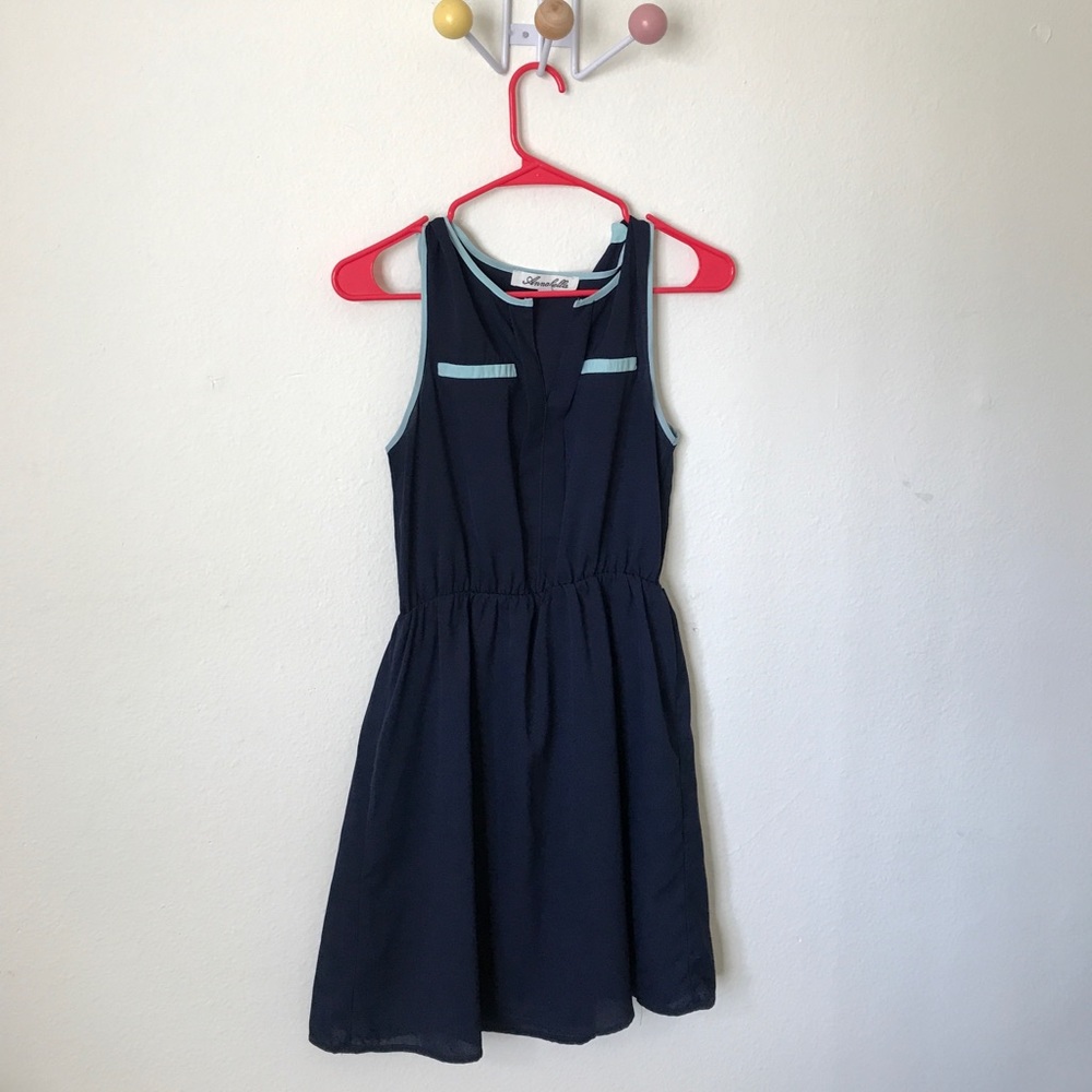 Blue Babydoll Dress