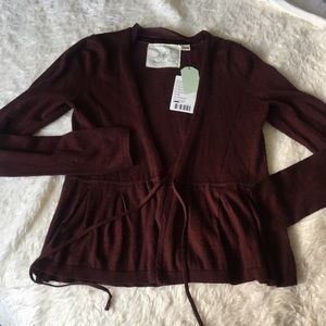NWT anthropolgie Angel of the North Cardigan