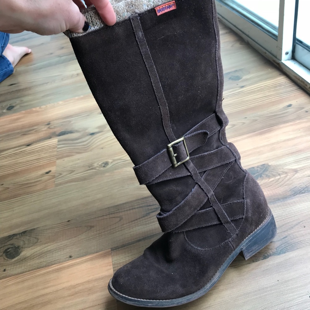 Rocket dog knee high boots 7.5