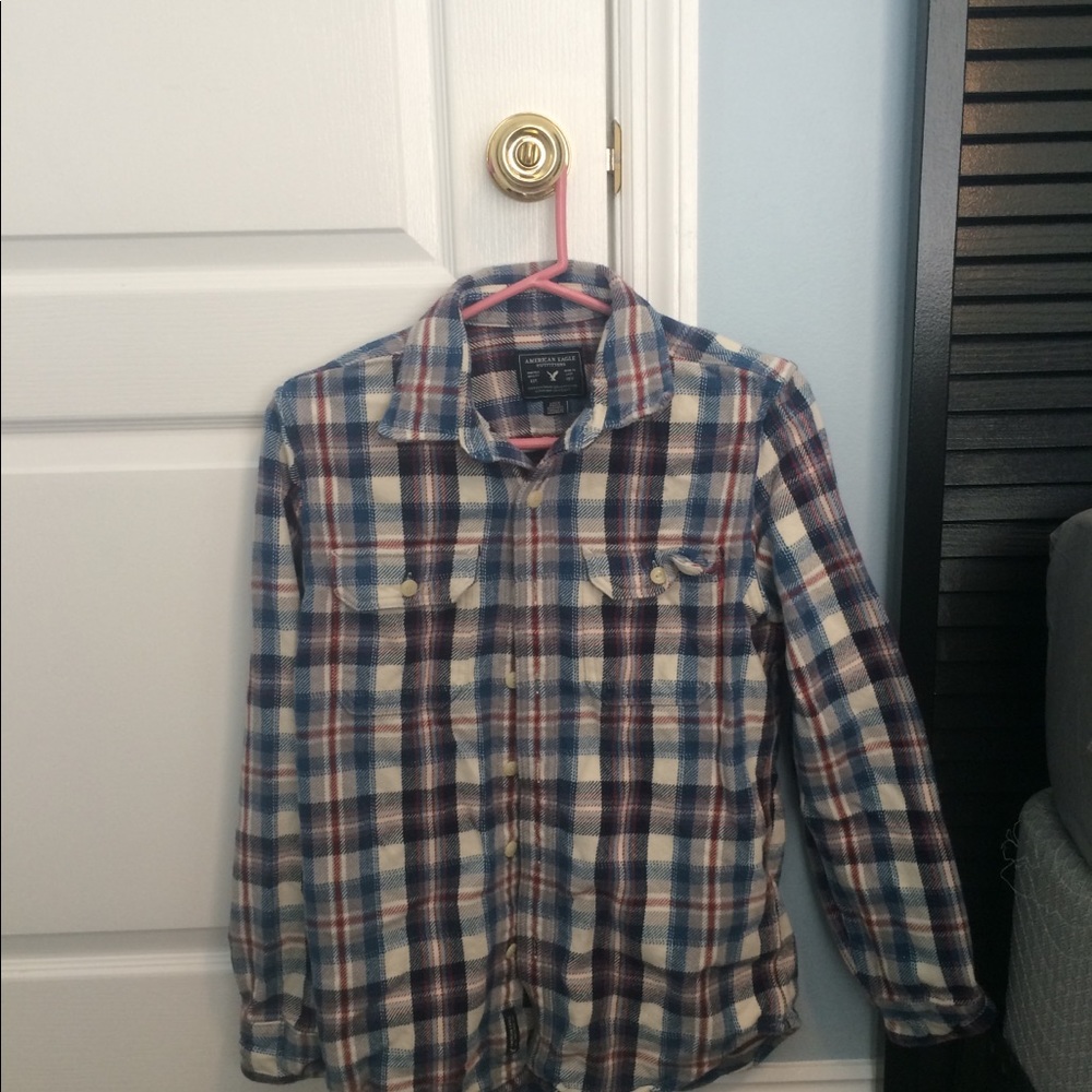 Plaid American Eagle jacket/shirt