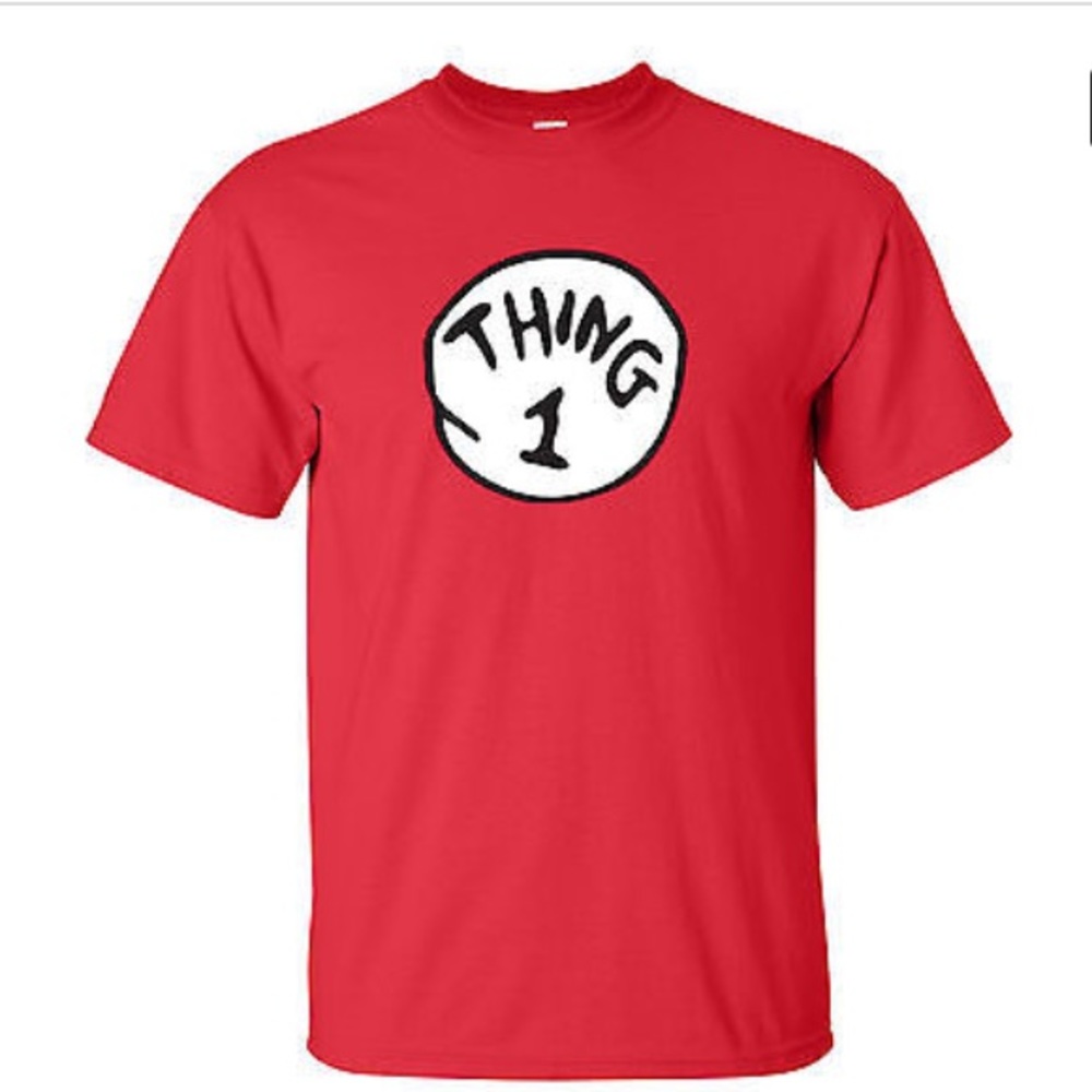 Red - "Thing 1" Dr.Suess