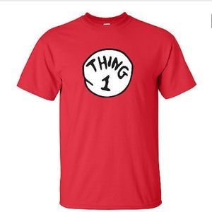 Red - "Thing 1" Dr.Suess