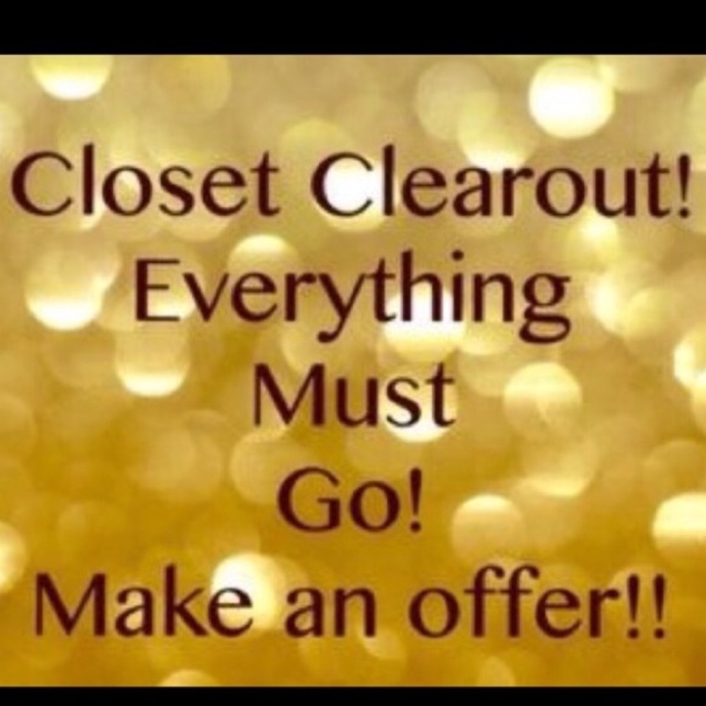 Closet Clear Out!