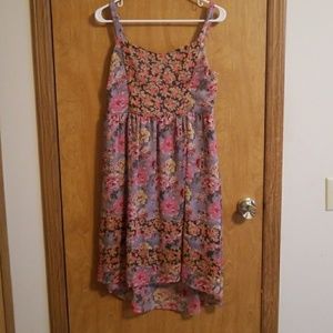 Floral Hi/Low Dress
