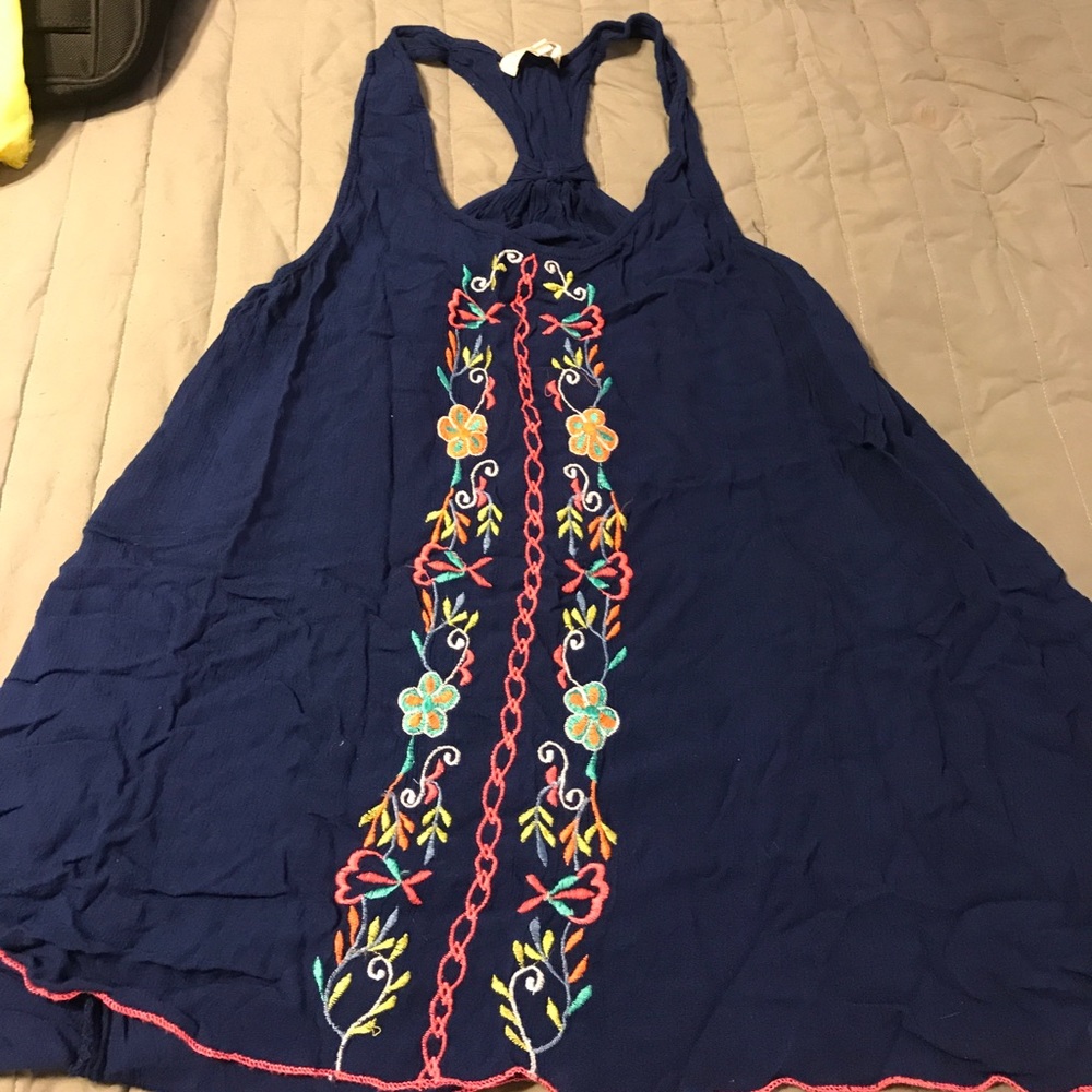 Beautiful embroidered tank top