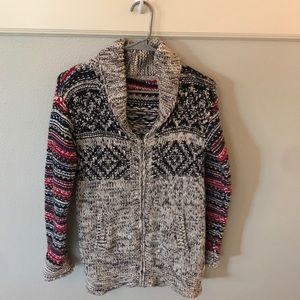 Girls Fair Isle cozy cardigan