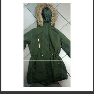Green Forever 21 coat