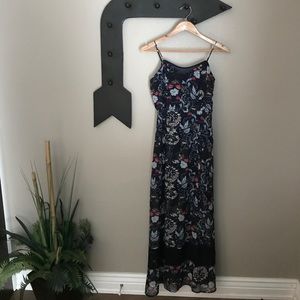 Floral maxi dress