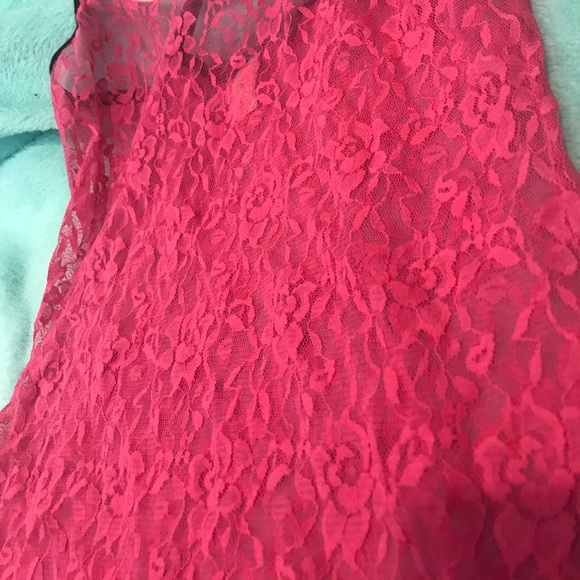 🌻10 for $20 NWOT Floral Lace Strappy Sleep Tank - Picture 3 of 5